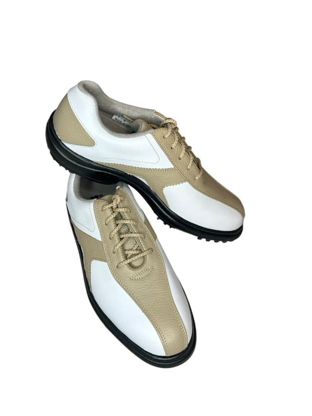 NEW Footjoy Sierra Treks Women’s Golf Shoes Sz 6.5 White Beige Without Box/tag